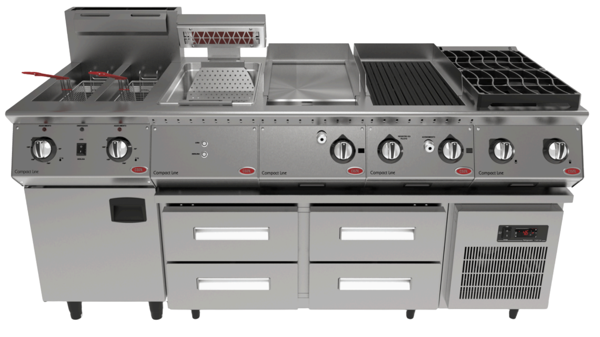 Locação de equipamentos de hamburgueria